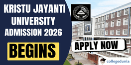 Kristu Jayanti University Begins Admission 2026 Apply Now